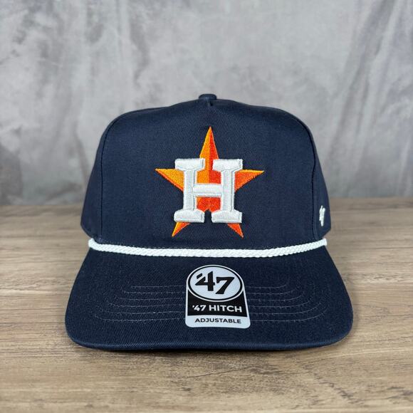 NWT Houston Astros ’47 Hitch Rope Golf Style Hat Adjustable MLB Cap - Picture 1 of 7
